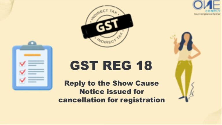 GST Reg 18