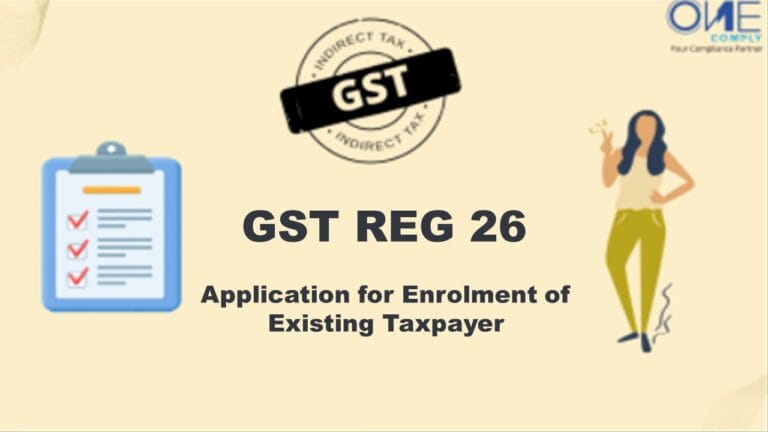 GST Reg 26