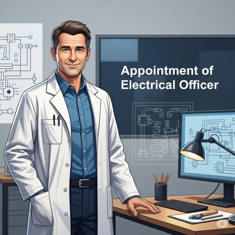 Appointment of Electrical Officer