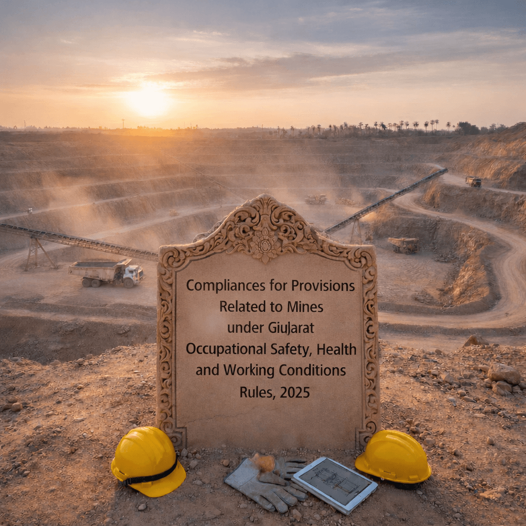 Compliances for Provisions Related to Mines under Gujarat Occupational Safety, Health and Working Conditions Rules, 2025
