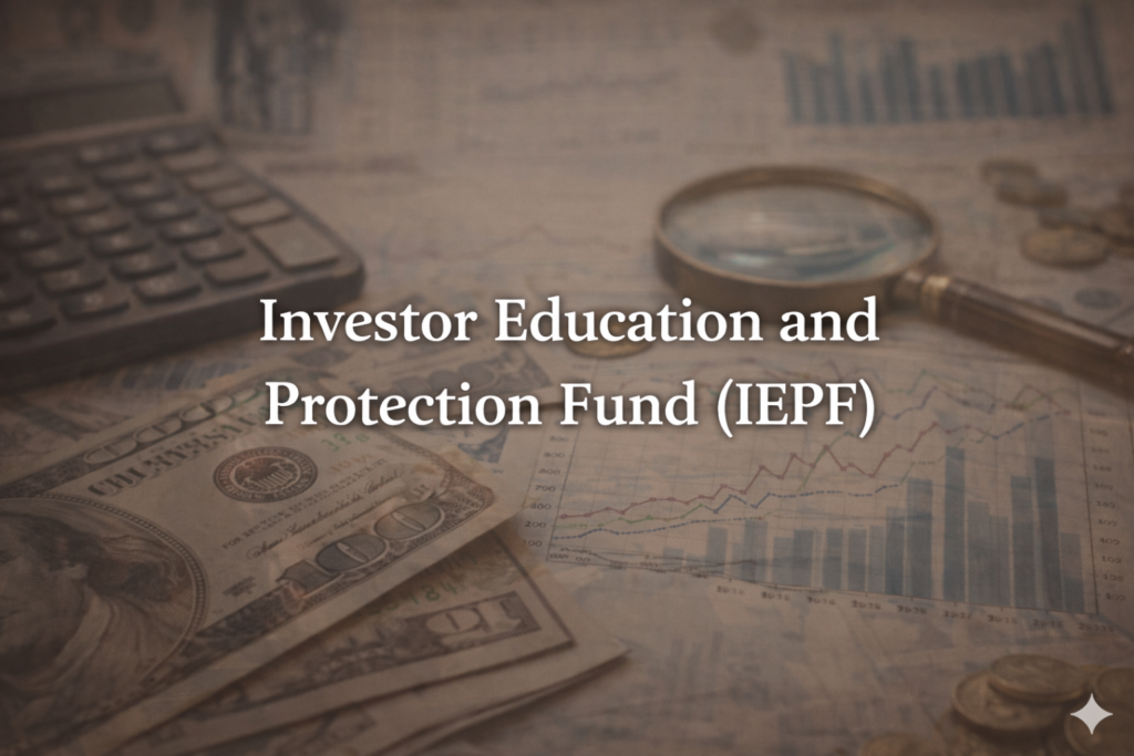 Investor Education and Protection Fund (IEPF)
