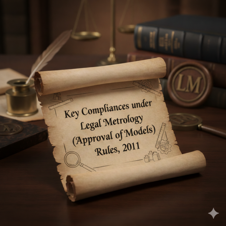 Key Compliances under Legal Metrology (Approval of Models) Rules, 2011