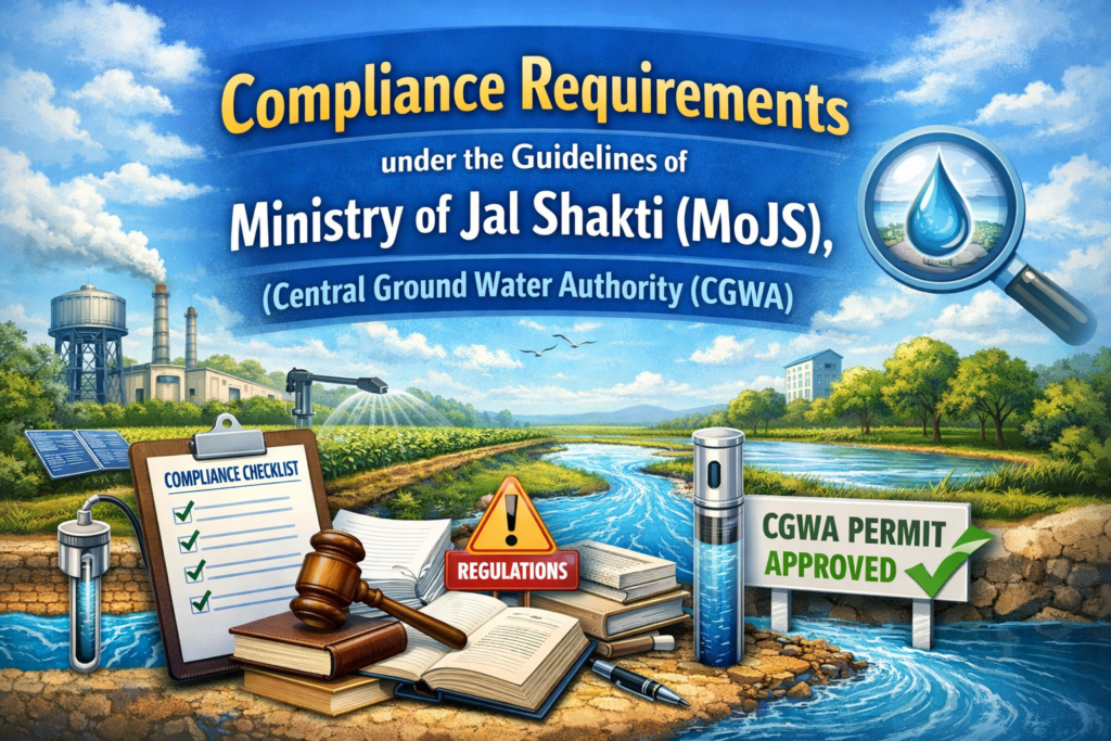 Compliance Requirements under the Guidelines of Ministry of Jal Shakti (MoJS), (Central Ground Water Authority (CGWA))