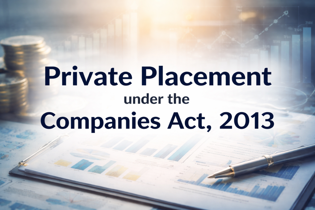Private Placement under the Companies Act, 2013