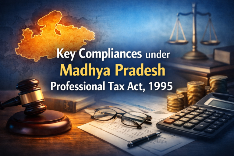 Key Compliances under Madhya Pradesh Professional Tax Act, 1995