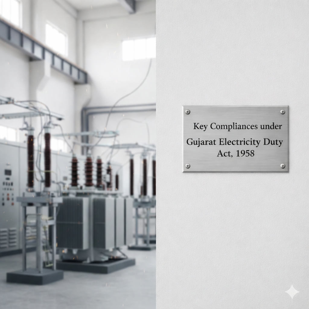 Key Compliances under Gujarat Electricity Duty Act, 1958