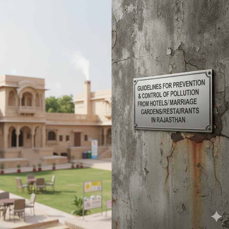 Guidelines for Prevention & Control of Pollution from Hotels/Marriage Gardens/Restaurants in Rajasthan