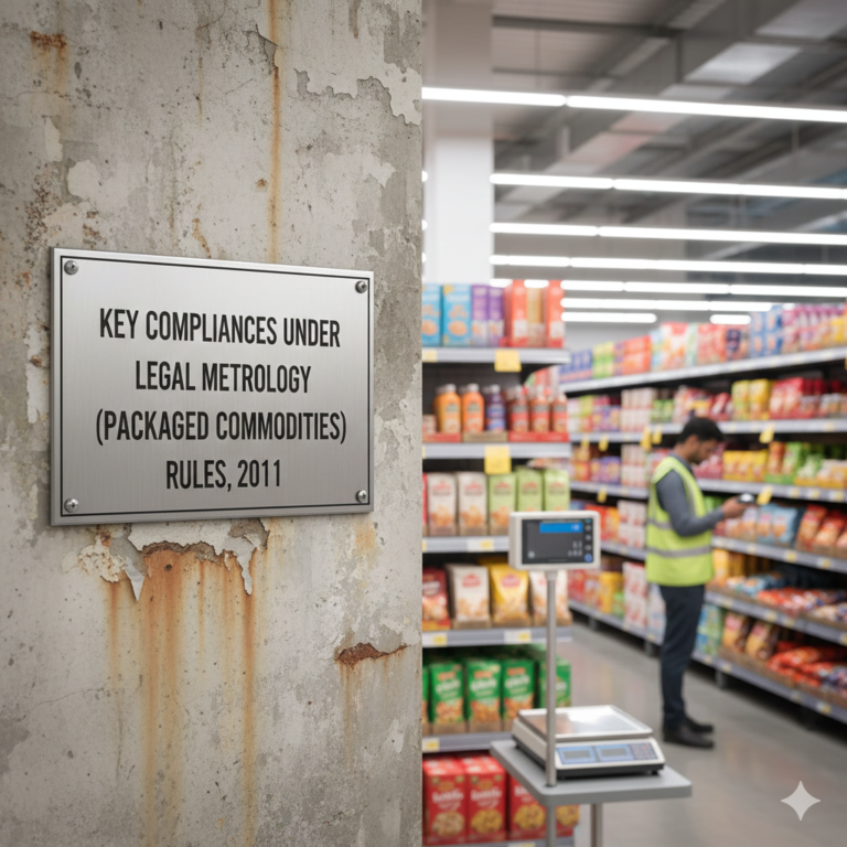 Key Compliances under Legal Metrology (Packaged Commodities) Rules, 2011