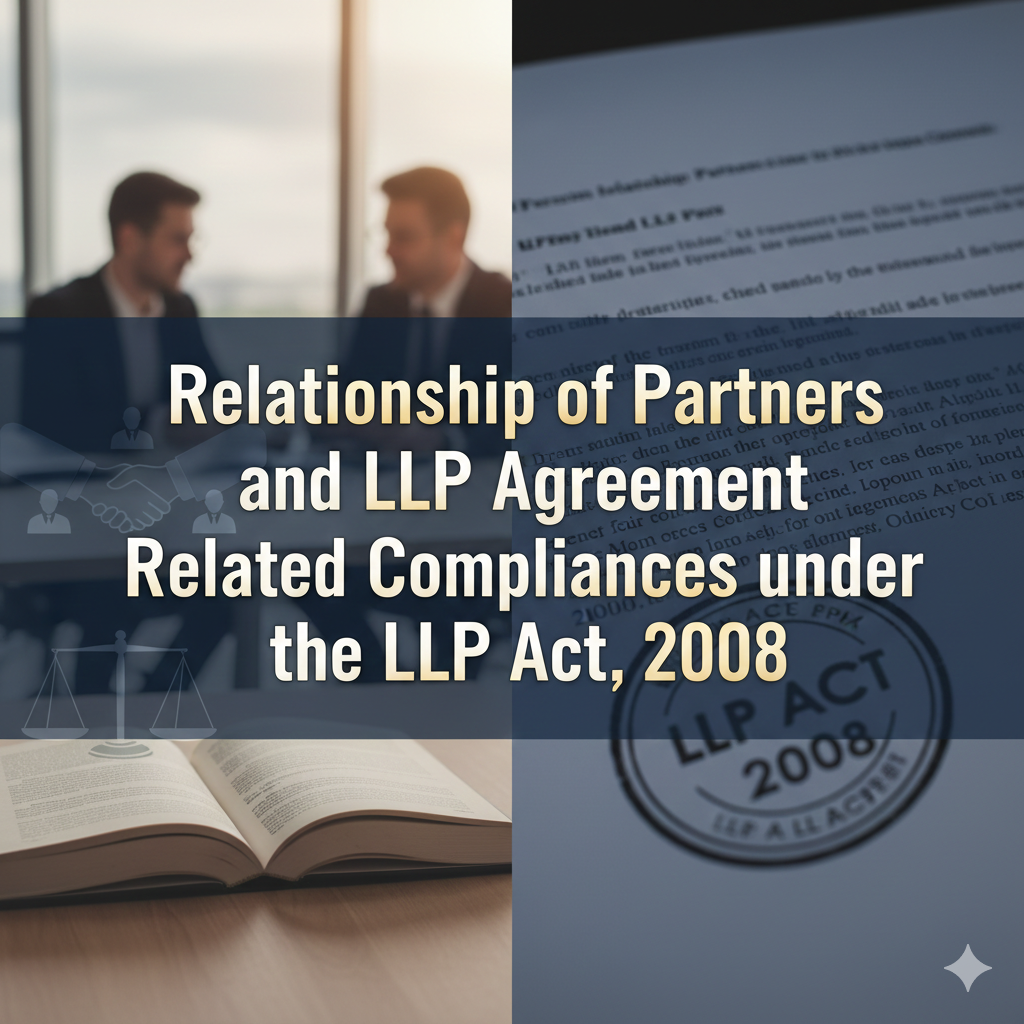 Relationship of Partners and LLP Agreement Related Compliances under the LLP Act, 2008