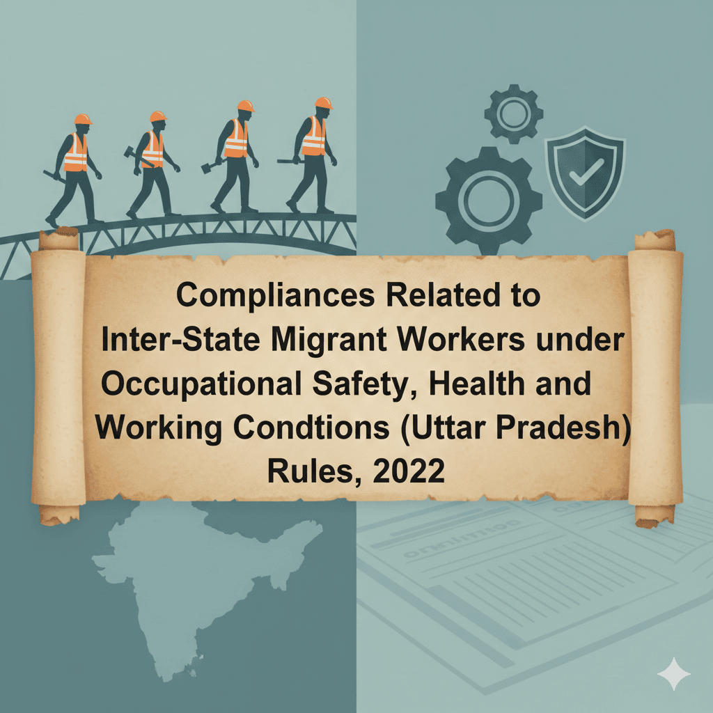 Compliances Related to Inter-State Migrant Workers under Occupational Safety, Health and Working Conditions (Uttar Pradesh) Rules, 2022