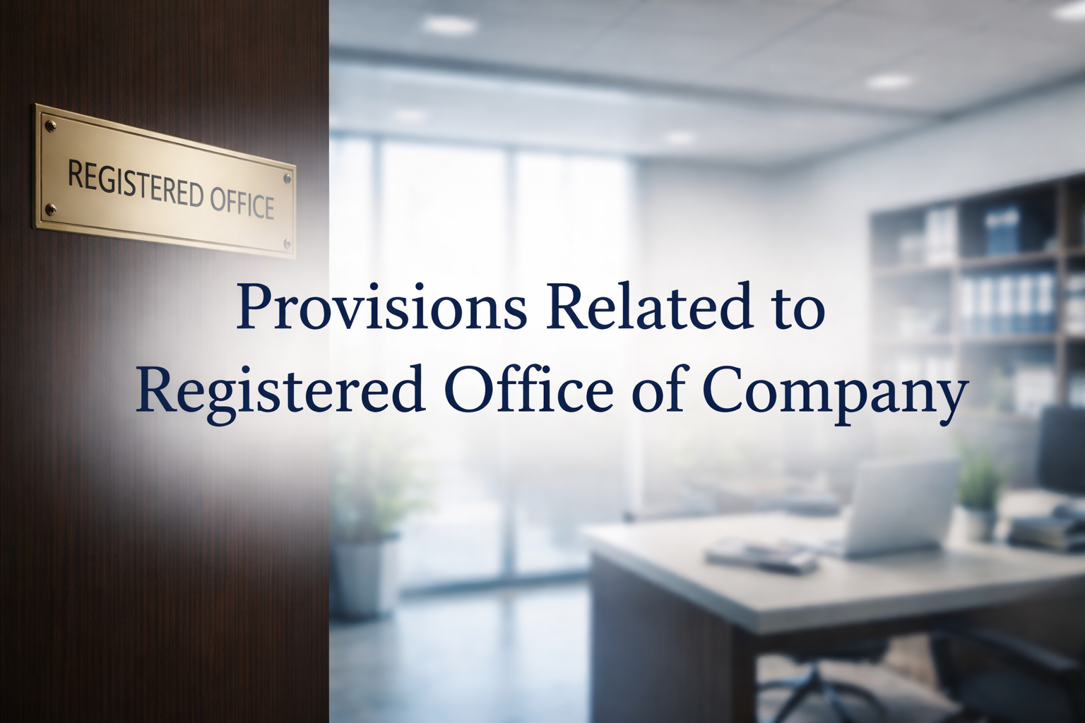 Provisions Related to Registered Office of Company