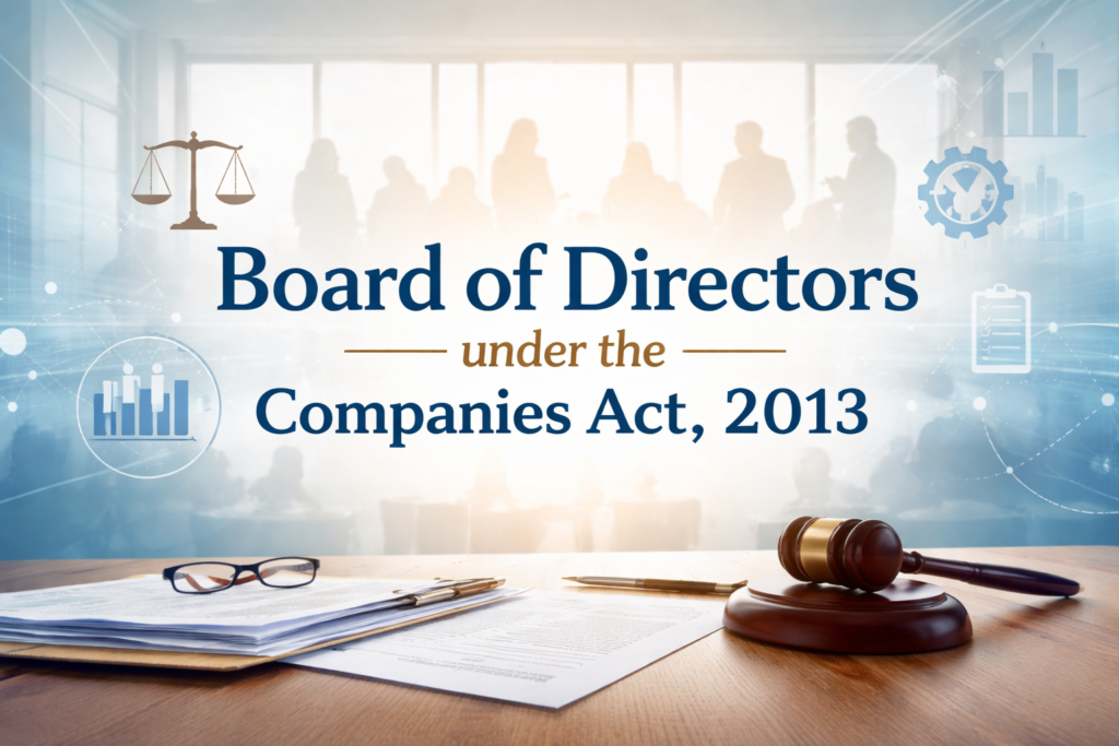 Board of Directors under the Companies Act, 2013