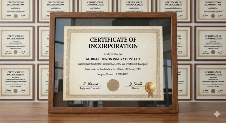 Certificate of Incorporation