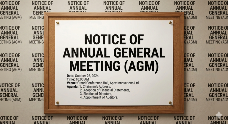 Notice of Annual General Meeting (AGM)
