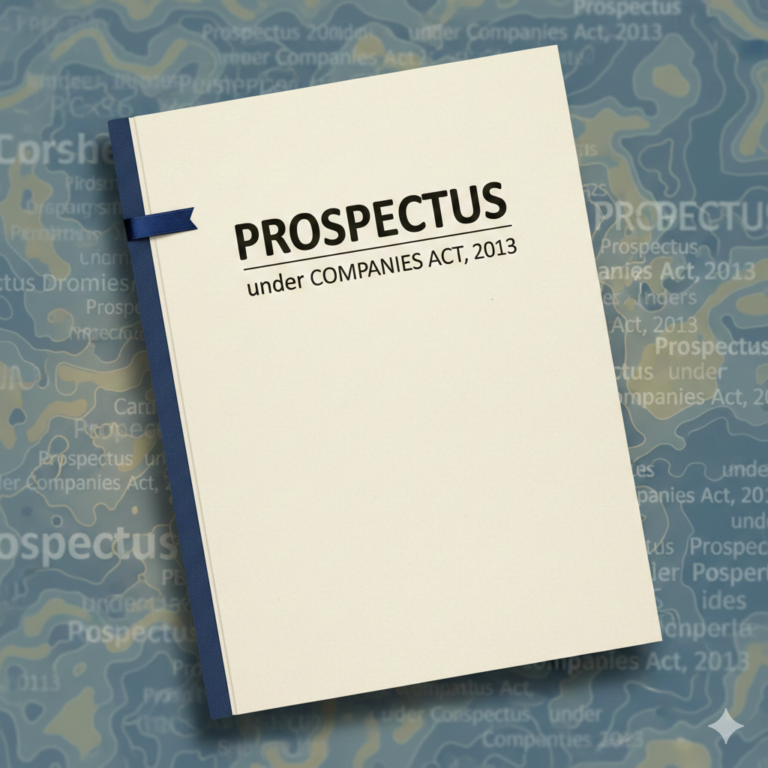Prospectus under Companies Act, 2013