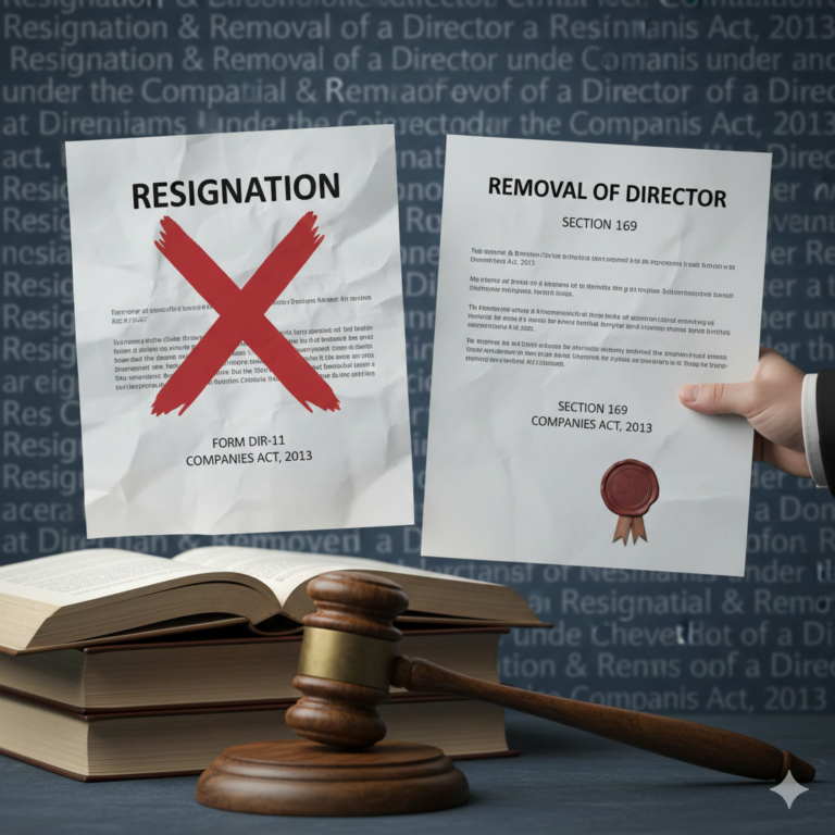 Resignation & Removal of a Director under the Companies Act, 2013