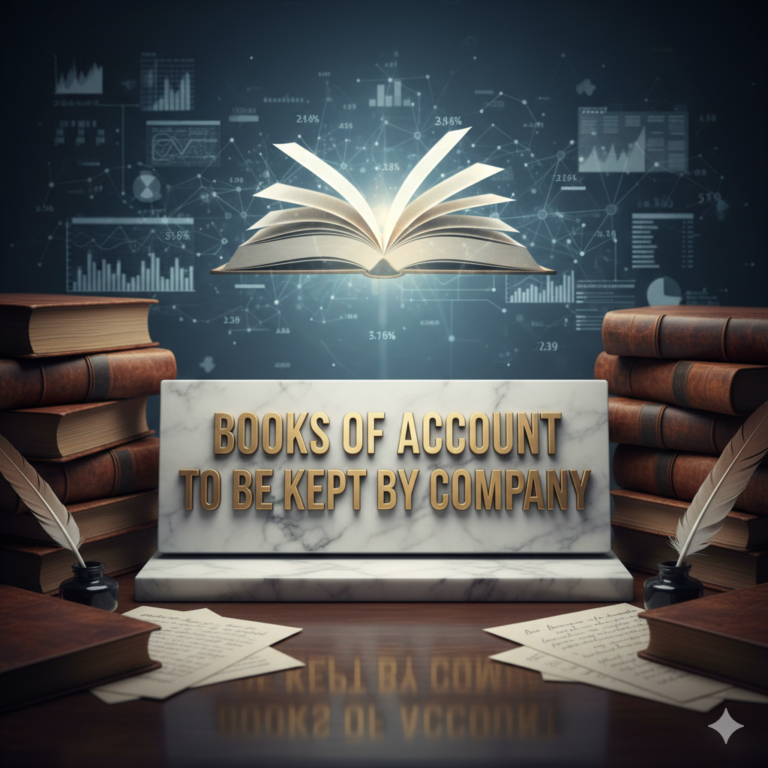 Books of Account to be kept by Company