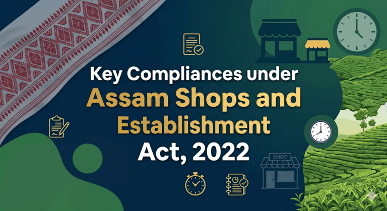 Key Compliances under Assam Shops and Establishment Act, 2022