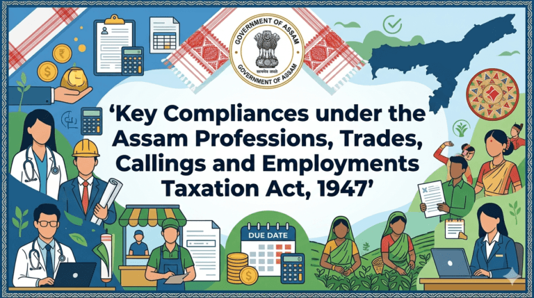Key Compliances under the Assam Professions, Trades, Callings and Employments Taxation Act, 1947