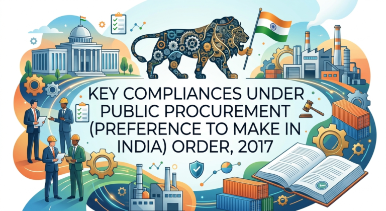 Key Compliances under Public Procurement (Preference to Make in India) Order, 2017