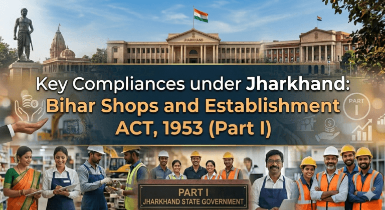 Key Compliances under Jharkhand: Bihar Shops and Establishment Act, 1953 (Part I)