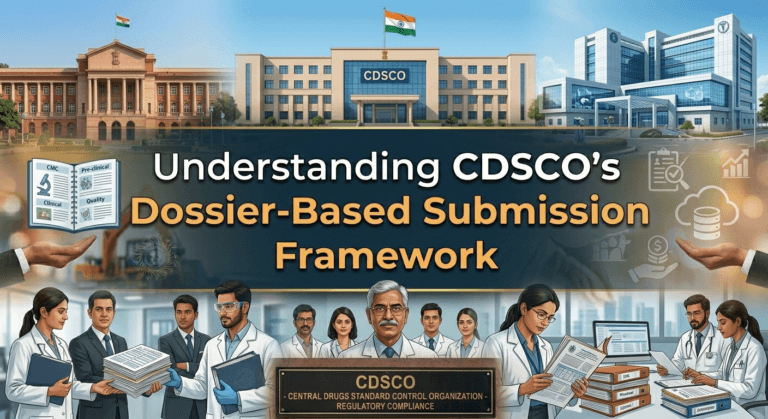 Understanding CDSCO’s Dossier-Based Submission Framework