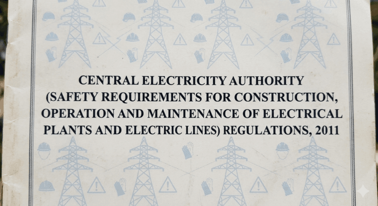 Central Electricity Authority (Safety Requirements for Construction, Operation and Maintenance of Electrical Plants and Electric Lines) Regulations, 2011