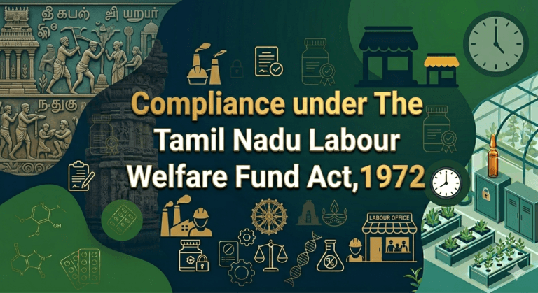 Compliance under The Tamil Nadu Labour Welfare Fund Act, 1972