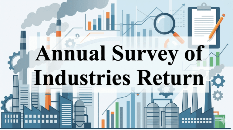 This blog covers compliance obligations arising under two central statutes governing industrial statistics and production data reporting in India